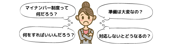 マイナンバー制度イラスト